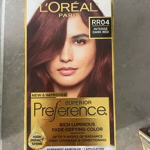 L'Oréal Paris Superior Preference Hair Color, Intense Dark Red